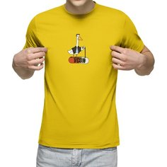 Футболка Us Basic, размер XL, желтый