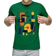 Футболка Us Basic, размер L, зелёный