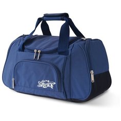 Сумка спортивная Кошлаков В.В., 21 л, 21х24х46 см, ручная кладь, синий