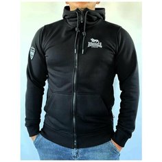 Толстовка LONSDALE lonsdale, размер XXL, , черный
