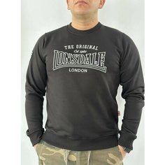 Свитшот LONSDALE lonsdale, размер XXXL, , черный