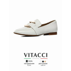 Лоферы VITACCI, размер 39, белый