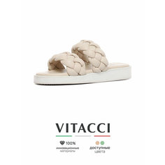 Сабо VITACCI, размер 37, бежевый