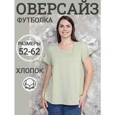 Футболка CEREZO, размер 58, зеленый