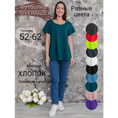 Футболка CEREZO, размер 58, зеленый