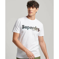 Футболка Superdry TERRAIN LOGO CLASSIC T SHIRT, 1 шт., размер M, белый