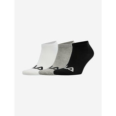Носки Fila Boy Sneaker Socks 3p, 3 пары, размер 28/30, белый/черный