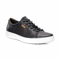 Кеды ECCO SOFT 7 M, полнота F, размер 43, черный