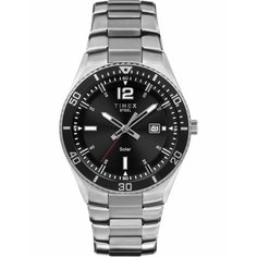 Наручные часы TIMEX, серебристый/черный