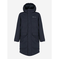 Пуховик OUTVENTURE Travel Boys Faux Down Coat, размер 134/140, синий