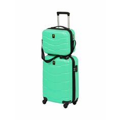 Чемодан Sun Voyage, 40 л, размер S, мятный
