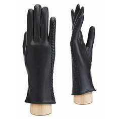 Перчатки ELEGANZZA для женщин, размер 6.5, black