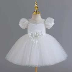 Платье, размер 120, белый Max Garment