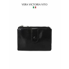 Кошелек Vera Victoria Vito, фактура глянцевая, гладкая, черный