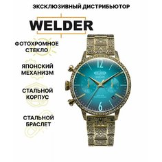 Наручные часы Welder, желтое золото