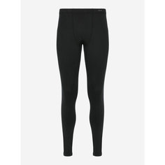 Термобелье низ GLISSADE Comfort Mens Bottom, размер 46, черный