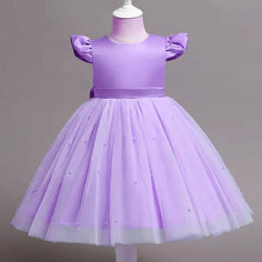 Платье, размер 130, purple Wfrv