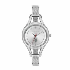 Наручные часы U.S. POLO ASSN., серебристый
