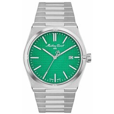 Наручные часы Mathey-Tissot, зеленый, серый, серебряный