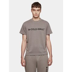 Футболка A-COLD-WALL*, размер XL, серо-коричневый