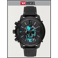 Наручные часы DIESEL, черно-голубой