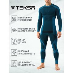 Комплект термобелья Teksa, размер 60;62, темно-синий