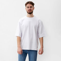 Футболка MIST Мужские футболки MIST, 1 шт., размер 46, белый