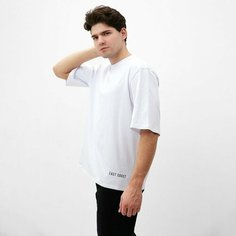 Футболка MIST Мужские футболки MIST, 1 шт., размер 48, белый