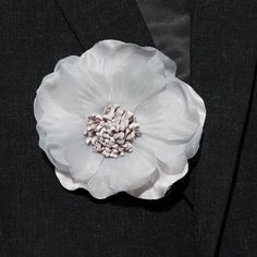 Брошь Queen Fair, серый