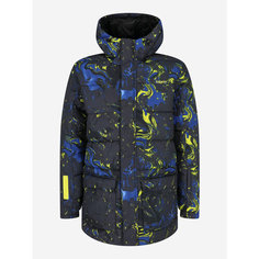Куртка Termit Infinity Male 3k/3k Printed FakeDown Jacket, размер 50, черный/синий
