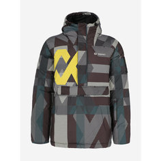 Ветровка Volkl Style Mens Synthetic Down Anorak, размер 44/46, коричневый
