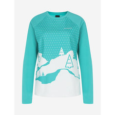 Джемпер GLISSADE Womens Fleece, размер 44, , бирюзовый