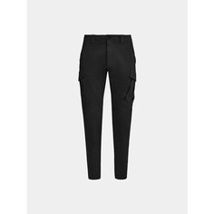 Брюки карго C.P. COMPANY Stretch Sateen Cargo, размер 54, черный 2