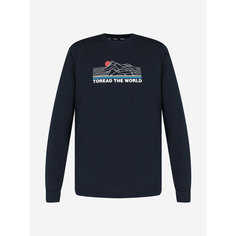 Футболка TOREAD Mens long-sleeved T-shirts, размер XXL, cиний