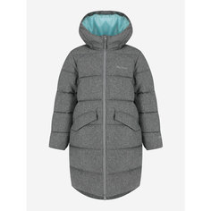 Пуховик OUTVENTURE Travel Girls Faux Down Coat, размер 146/152, серый
