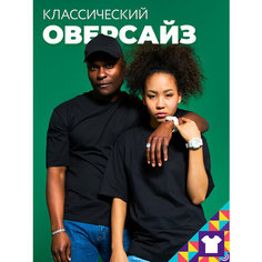 Футболка, размер 44/46, черный Мой Мир