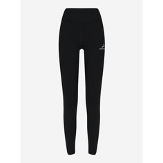 Брюки Demix W D Running Urban Graphic Leggings, размер 42, черный