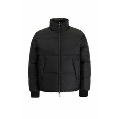 Пуховик EMPORIO ARMANI, размер 50, черный