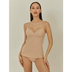 Топ infinity lingerie, размер XS, бежевый