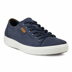 Кеды ECCO SOFT 7 M, полнота F, размер 43, темно-синий
