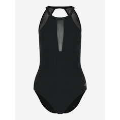 Купальник Joss Womens Health Body Slim With Mesh Inserts Swimsuit, размер 54, черный