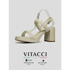 Босоножки VITACCI, размер 36, молочный