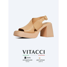 Босоножки VITACCI, размер 36, бежевый
