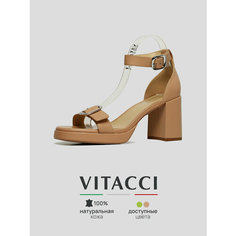 Босоножки VITACCI, размер 37, бежевый