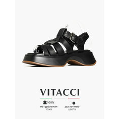 Сандалии VITACCI, размер 37, черный