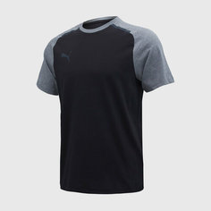Футболка PUMA, размер M, черно-серый