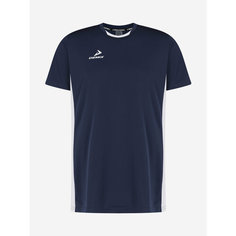 Футболка Demix Basic 1 jersey, размер 52, синий/белый