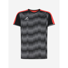 Футболка Demix M D Football AOP T-shirt (Short Sleeve), размер 50, черный/серый