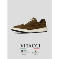 Кеды VITACCI, размер 43, коричневый
