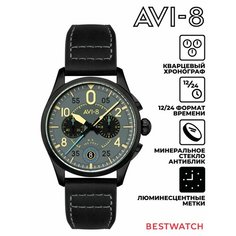 Наручные часы AVI-8, черный